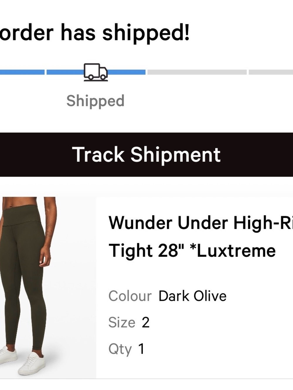 Lululemon Wunder Under High-Rise Leggings in Dark Olive